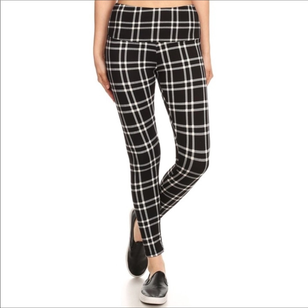 ❤️LAST PAIR FLEECE LINED PLAID LEGGINGS. ❤️